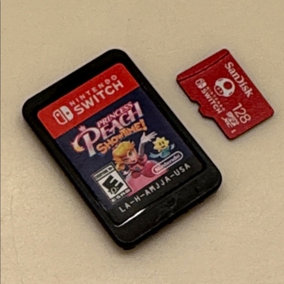 Nintendo Other - Nintendo Switch Princess Peach: Showtime! Micro SD Bundle